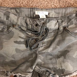 Camo shorts